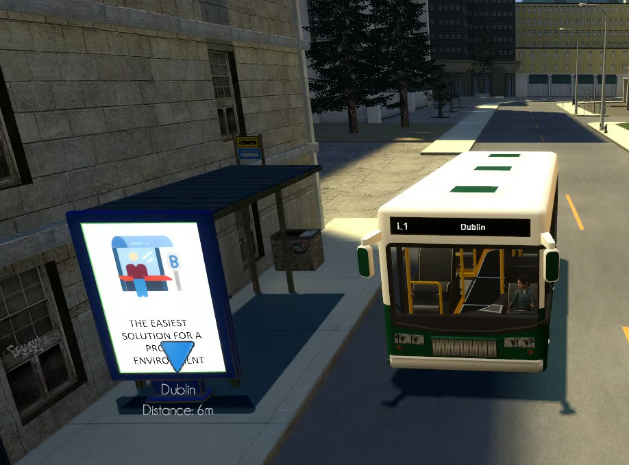 Bus Stop in JealousRP City