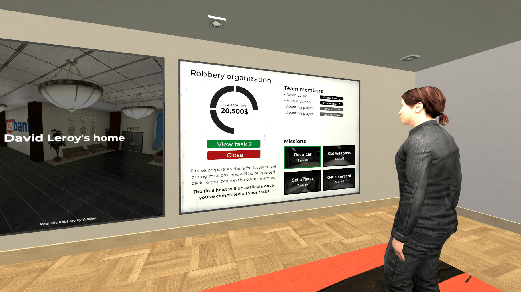 Heist Planning in JealousRP
